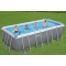 Basen Stelażowy 16 x 8 FT / 488 x 244 x 122 cm Power Steel BESTWAY Set 56670